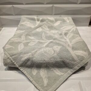 Pottery Barn 100% Cotton Bath Wash Cloth & Matching Towel